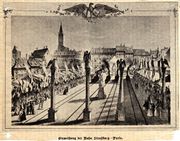 18 juillet 1852 : inauguration de la ligne Paris-Strasbourg (coupure de presse d'époque, coll. part.)