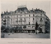 L'hôtel Terminus vers 1897