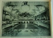 Photo de la salle présente sur l'en-tête de la Chorale en 1926.