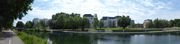 Vue sur Parc du Heyritz (Strasbourg)