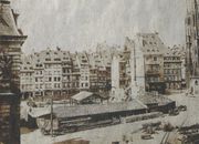 Vue en 1860: démolition de l'îlot (Archives Municipales