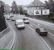 Route Colmar en 1989, détail de la photo ci-contre. on voit la maison Adresse:139_Avenue_de_Colmar_(Strasbourg)