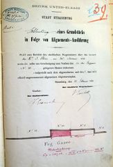 Document d'archive complémentaire, liée à la construction (18.2.1880)