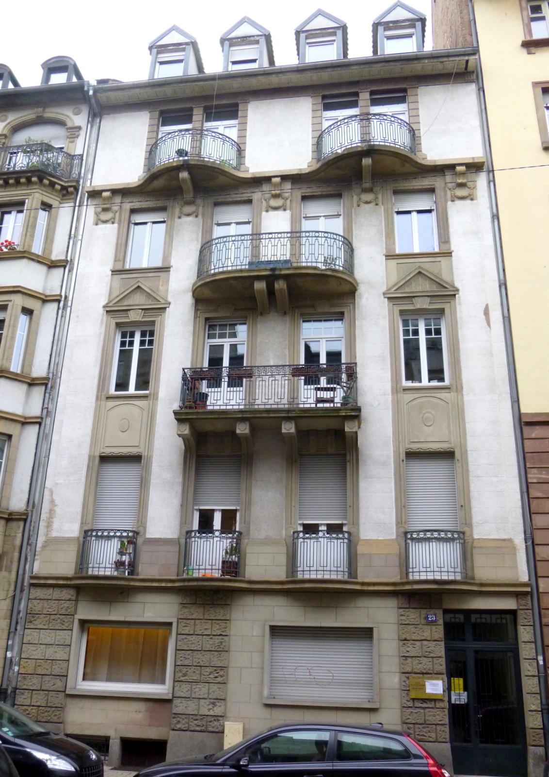 Adresse23 rue du Maréchal Joffre (Strasbourg) — ArchiWiki