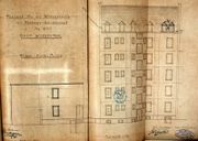 Dessin d'archive : vue de l'atelier de photographie de G. Wiesenthal