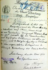 Document d'archive: demande d'autorisation de construire (10.3.1924)