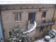 Bâtiment arrière avec son escalier à colimaçon