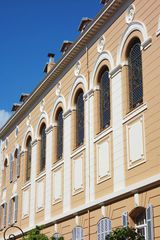 Détail de la façade côté rue Philibert Florence vu en août 2018