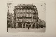 photographie de 1897 avec la rue de la Mésange à droite.