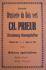 Publicité figurant dans l'Annuaire Industriel et Commercial de 1919.