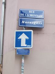 Rue de la Monnaie/Muenzgass