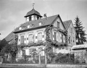 Photo de Lucien Blumer : vue du Meyerhof, 1936, Gertwiller (photo d'archive n° 8Z843)5.