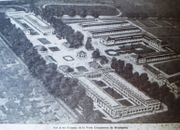 vue aérienne en 1938. Eh haut à gauche se trouve la place nommée aujourd'hui Adrien Zeller