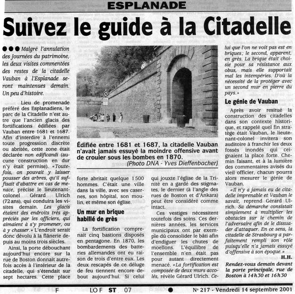 Fichier:Historique de la Citadelle, DNA du 14.9.2001.jpg