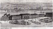 La gare en 1891