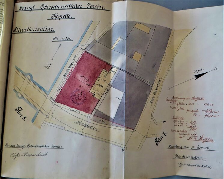 Fichier:1 rue du Pont Saint-Martin (Strasbourg) - Plan de situation (1904).jpg