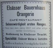 publicité en 1914