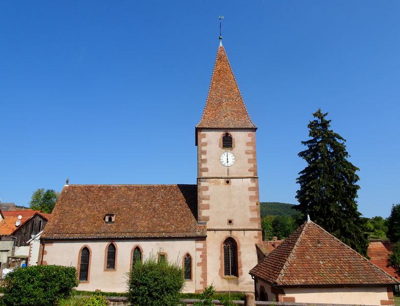 Fichier:Eglise protestante de Weiterswiller, 2018, vue latérale.jpg