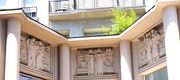 Vue des trois bas-reliefs