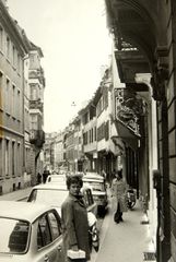 Document d'archive: vers le n°6 rue des Juifs (1970) Pris depuis 6 rue des Juifs (Strasbourg)