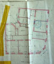 1902: plan du rez de chaussée.