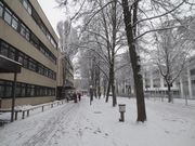 allées devant l'école