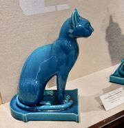 Chat bleu de Deck