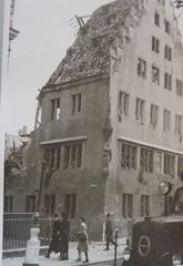 ruine suite au bombardement du 11/8/1944