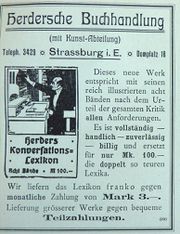 publicité 1910