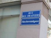 rue des Drapiers/Tüecherstubgass