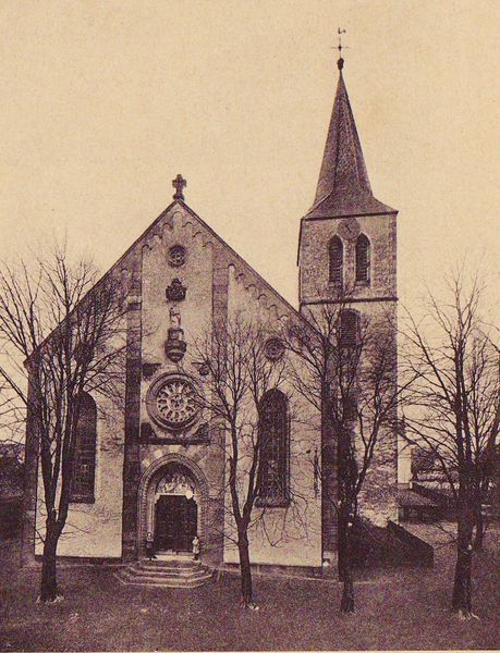 Fichier:Offendorf Passé Eglise de 1850 © Paroisse Offendorf.jpg