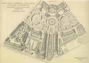 plan d'urbanisme signé par l'architecte Dopff, 1928