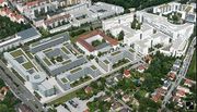 plan d'ensemble des deux parties (source de l'image : baunetz.de [archive] consulté le 13/11/2015)