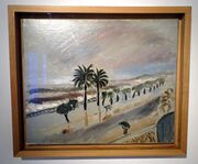 Peinture de Henri Matisse : Tempête à Nice, 1919-1920
