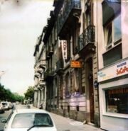 Document d'archive : photographie de l'Hôtel Weber, datée selon le contexte de 1992