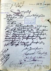 Document d'archive: demande d'autorisation de construire (10.1.1902)