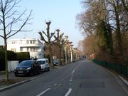 Tronçon qui va de la rue de Verdun à la François Xavier Richter.