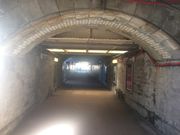 tunnel sous les voies que la passerelle permettra de compléter