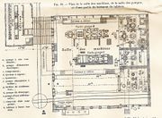 plan de la salle des machines