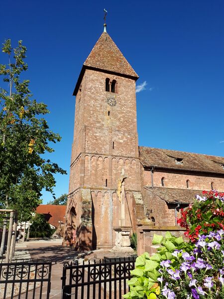 Fichier:Eglise Saint Ulrich Altenstadt (clocher).jpg